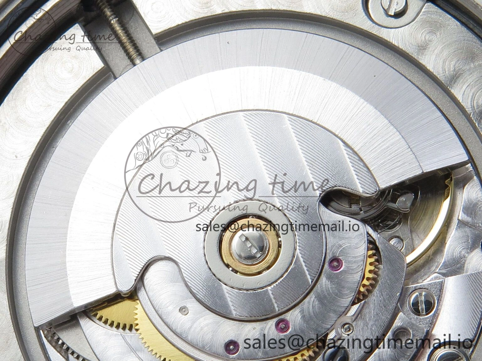Avenger 43mm SS TF 1:1 Best Edition Yellow Dial on SS Bracelet A2824 V2