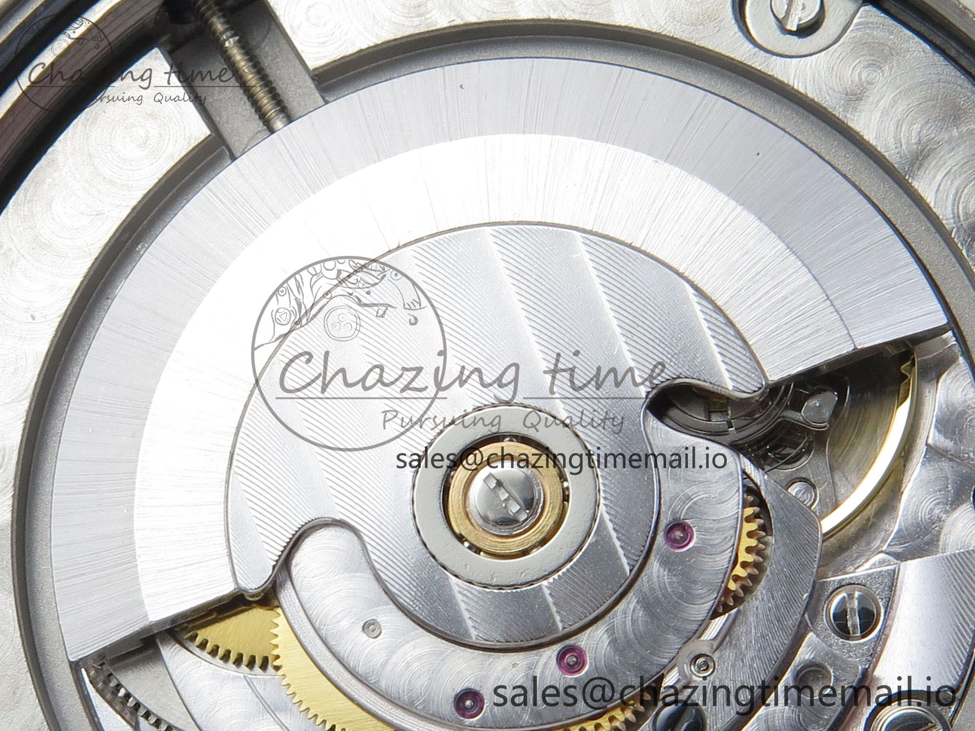 Avenger 43mm SS TF 1:1 Best Edition Yellow Dial on SS Bracelet A2824 V2