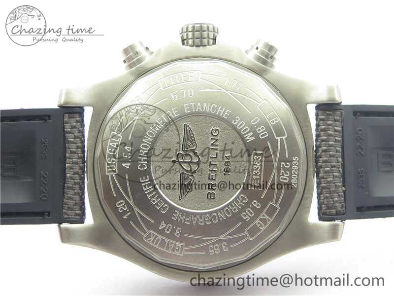 Avenger Bandit Titanium B50 Best Edition Gray Dial on Gray Nylon Strap A7750