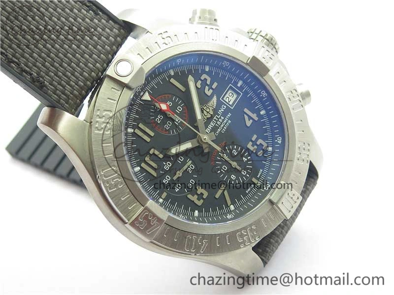 Avenger Bandit Titanium B50 Best Edition Gray Dial on Gray Nylon Strap A7750