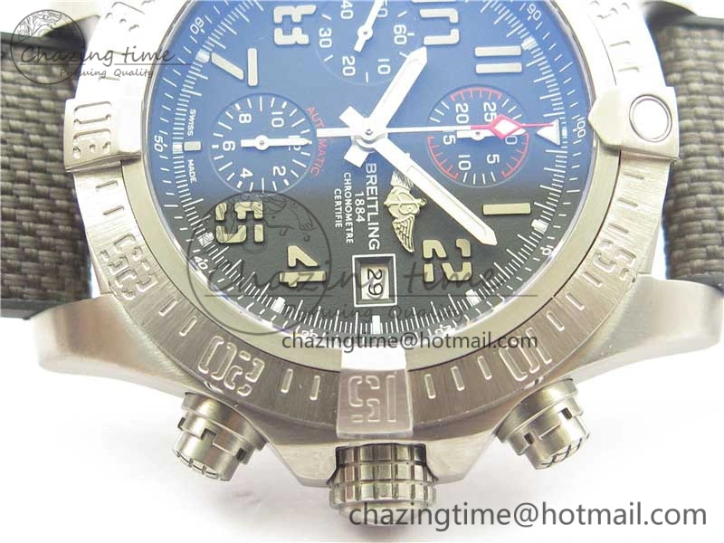 Avenger Bandit Titanium B50 Best Edition Gray Dial on Gray Nylon Strap A7750