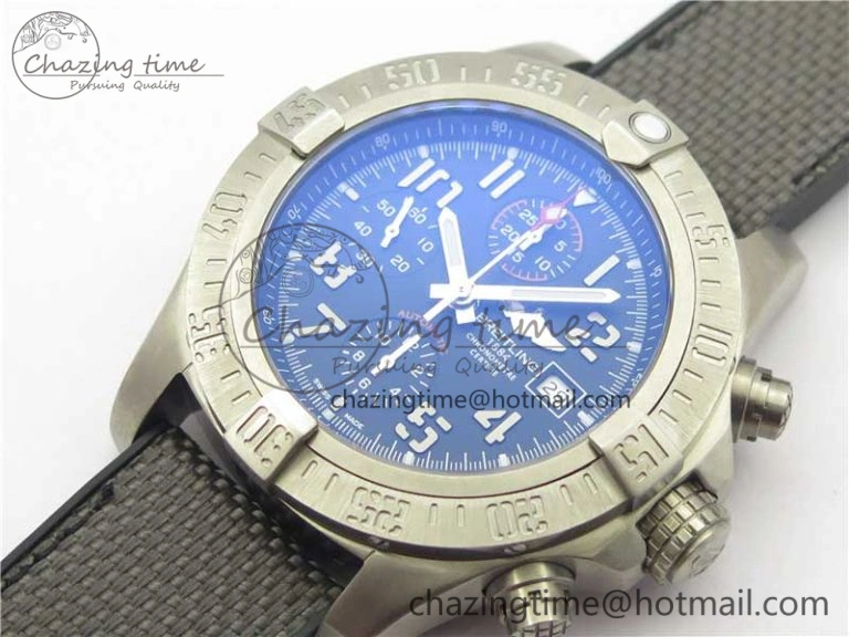 Avenger Bandit Titanium B50 Best Edition Gray Dial on Gray Nylon Strap A7750