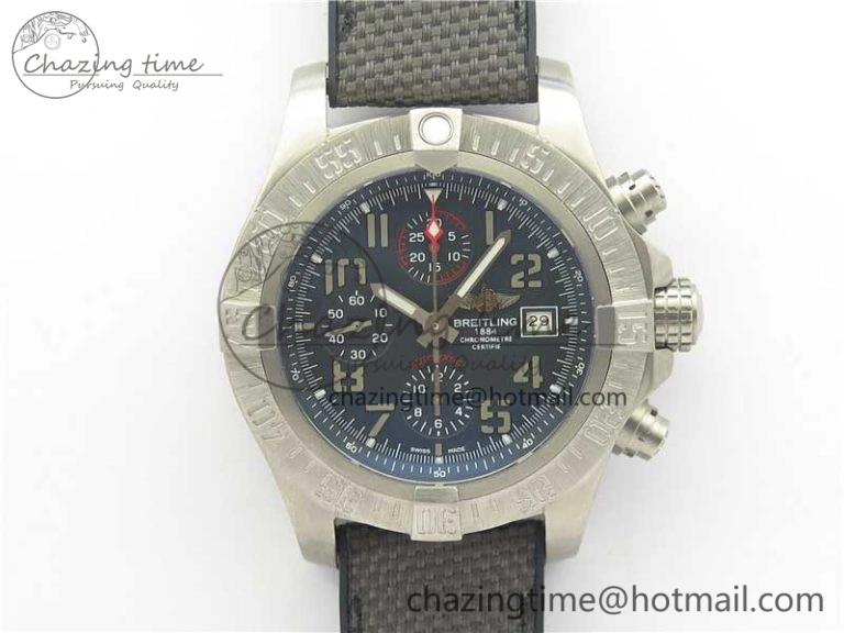 Avenger Bandit Titanium B50 Best Edition Gray Dial on Gray Nylon Strap A7750
