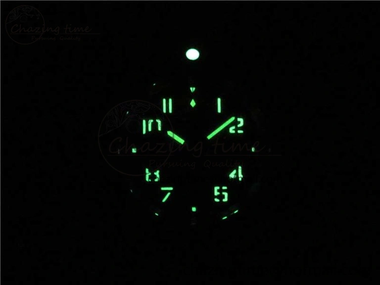 Avenger Bandit Titanium DLC B50 Best Edition Gray Carbon Dial on Green Nylon Strap A7750