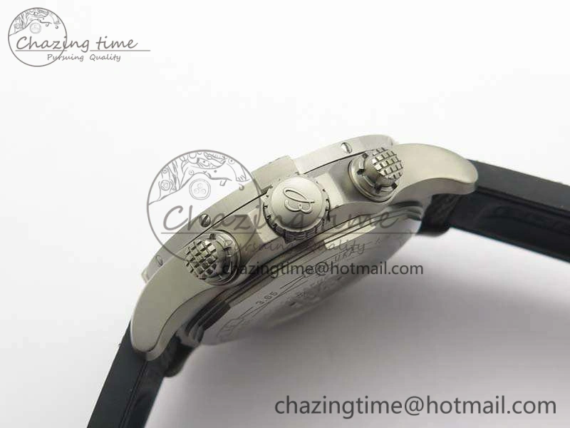 Avenger Bandit Titanium GF 1:1 Best Edition Gray Dial On Gray Nylon Strap A7750 (Free Extra Strap)