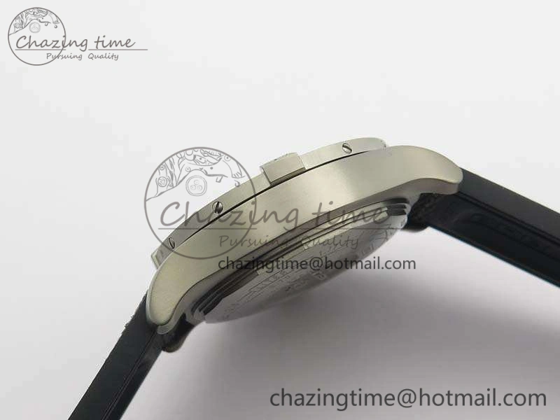 Avenger Bandit Titanium GF 1:1 Best Edition Gray Dial On Gray Nylon Strap A7750 (Free Extra Strap)