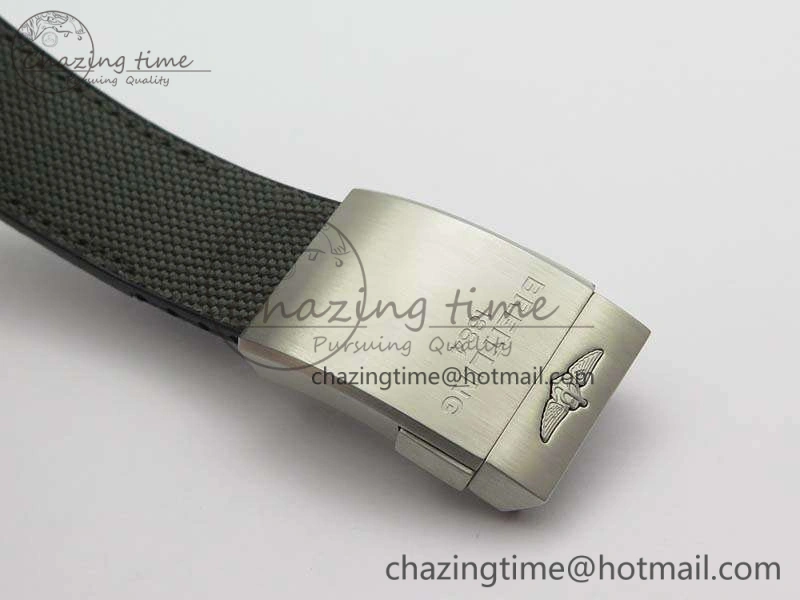 Avenger Bandit Titanium GF 1:1 Best Edition Gray Dial On Gray Nylon Strap A7750 (Free Extra Strap)