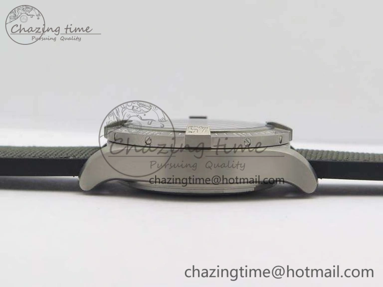Avenger Bandit Titanium GF 1:1 Best Edition Gray Dial On Gray Nylon Strap A7750 (Free Extra Strap)