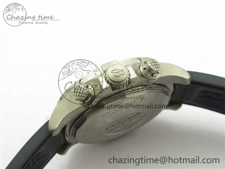 Avenger Bandit Titanium V9F 1:1 Best Edition Gray Dial on Gray Nylon Strap A7750