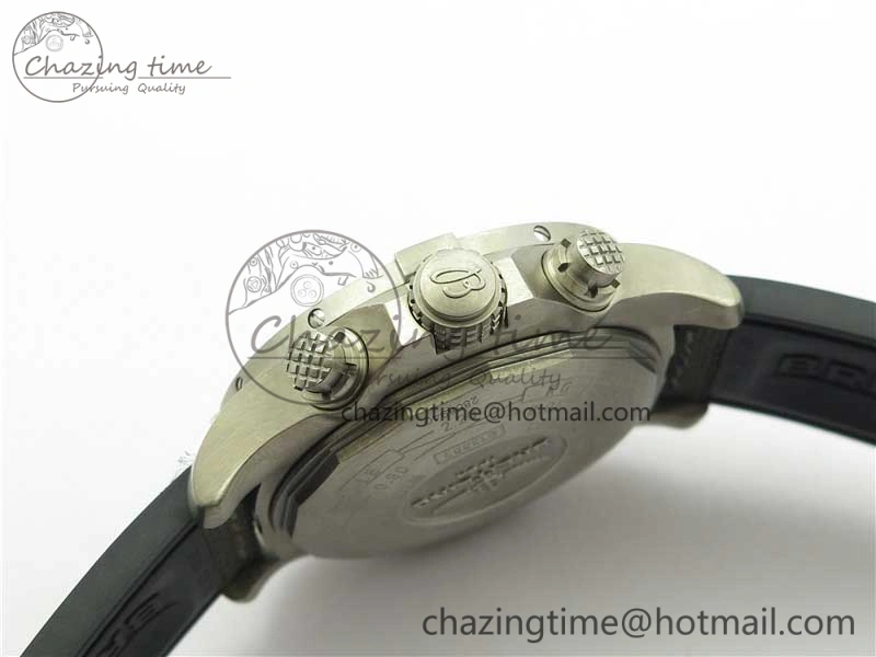 Avenger Bandit Titanium V9F 1:1 Best Edition Gray Dial on Gray Nylon Strap A7750
