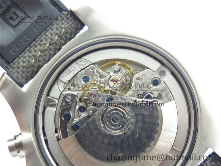 Avenger Bandit Titanium V9F 1:1 Best Edition Gray Dial on Gray Nylon Strap A7750