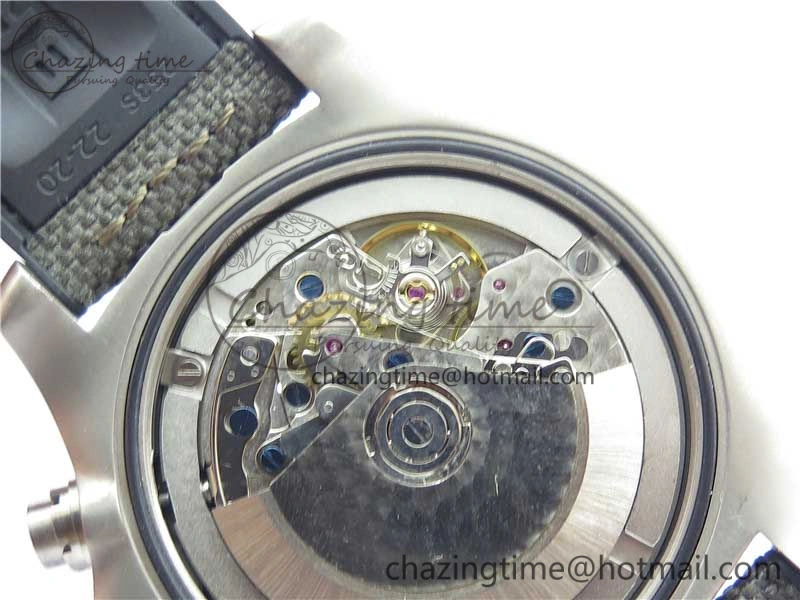 Avenger Bandit Titanium V9F 1:1 Best Edition Gray Dial on Gray Nylon Strap A7750