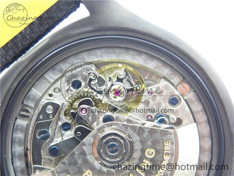 Avenger Bandit V13317 Titanium DLC B50 Best Edition Black Dial on Black Nylon Strap A7750