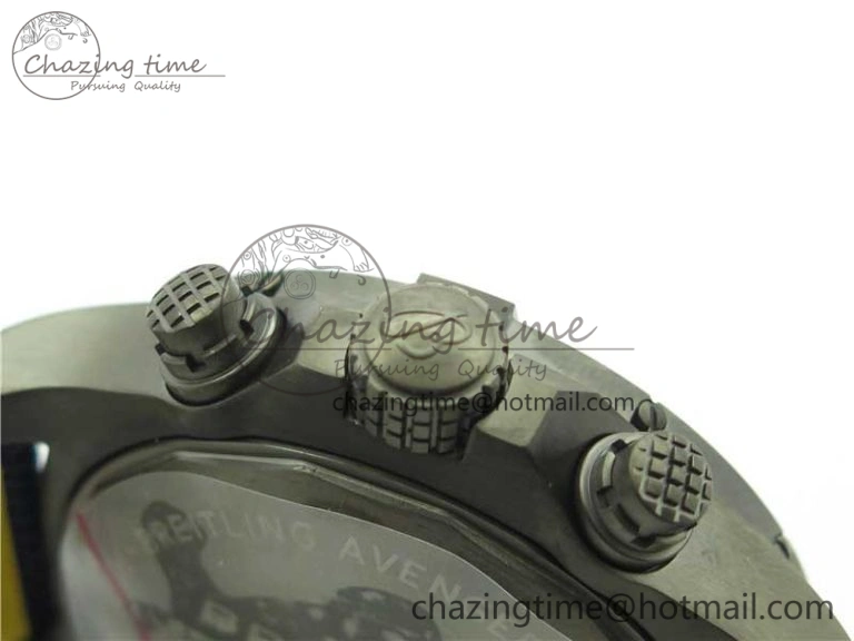 Avenger Bandit V13317 Titanium DLC B50 Best Edition Blue Dial on Blue Nylon Strap A7750