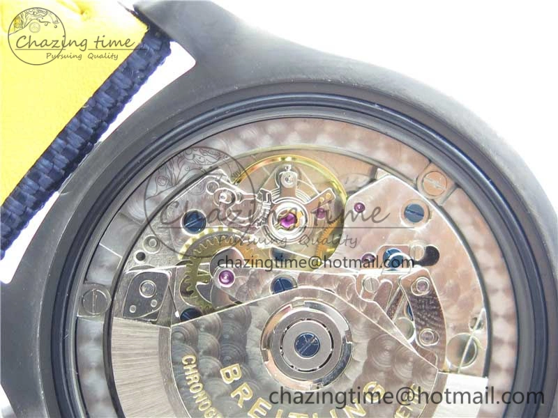 Avenger Bandit V13317 Titanium DLC B50 Best Edition Blue Dial on Blue Nylon Strap A7750