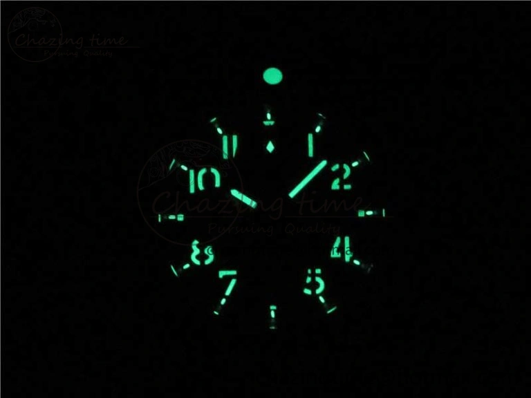 Avenger Bandit V13317 Titanium DLC B50 Best Edition Green Dial on Green Nylon Strap A7750