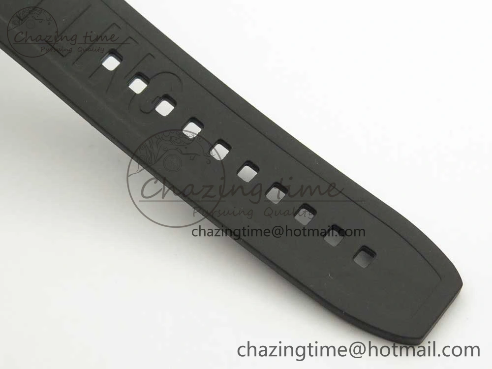 Avenger BlackBird 44mm DLC GF 1:1 Best Edition Titanium Case Black Dial on Black Rubber Strap A2824 V4 (Free Box)