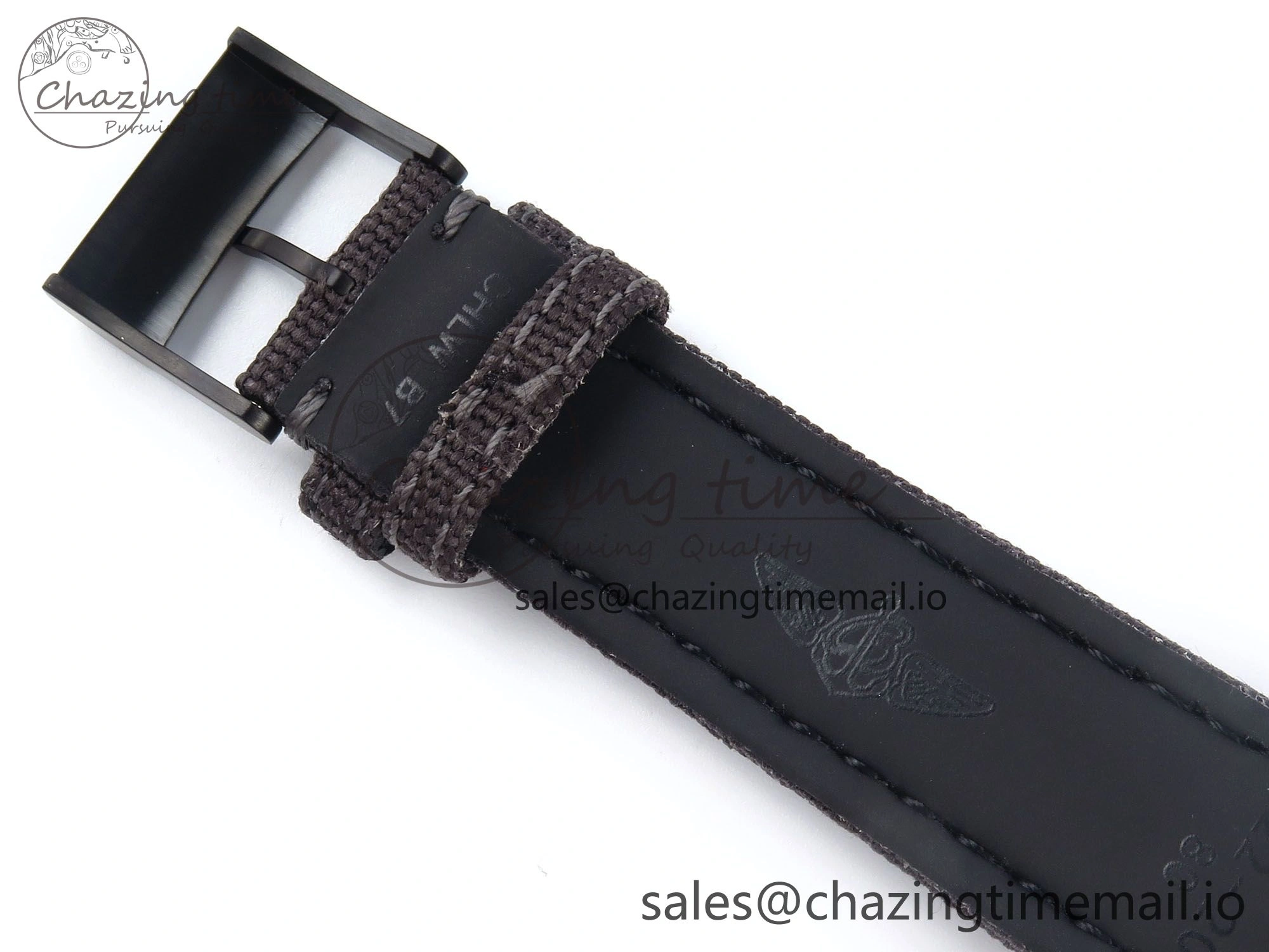 Avenger BlackBird 44mm TF 1:1 Best Edition Black Dial on Black Nylon Strap A2824