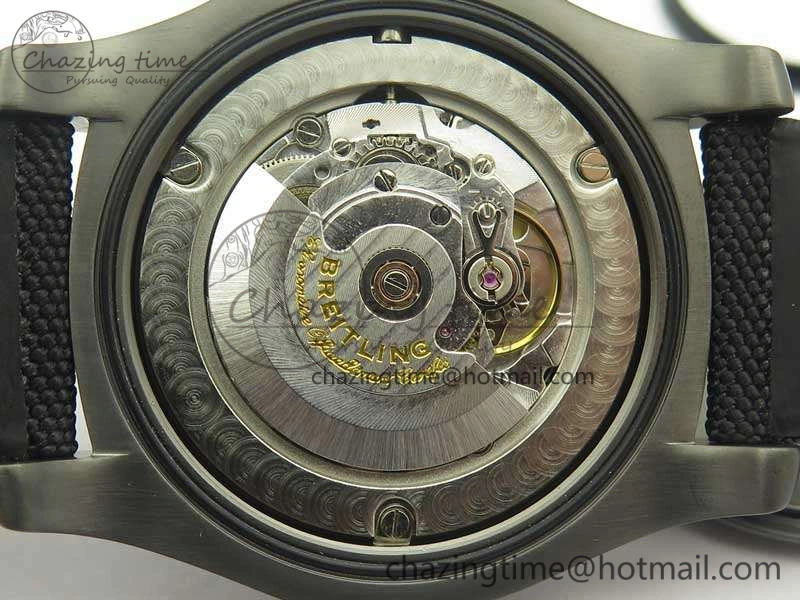 Avenger Blackbird V17310 DLC GF 1:1 Best Edition Black Textured Dial On Nylon Strap A2824