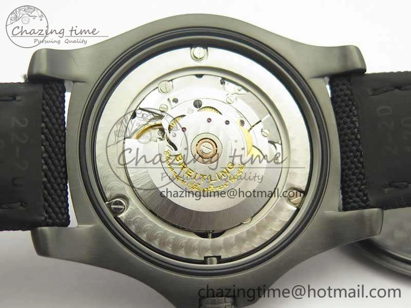 Avenger Blackbird V17310 DLC GF 1:1 Best Edition Black Textured Dial On Nylon Strap A2824