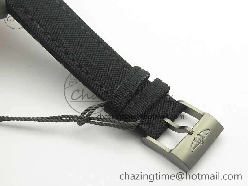 Avenger Blackbird V17310 DLC GF 1:1 Best Edition Black Textured Dial On Nylon Strap A2824