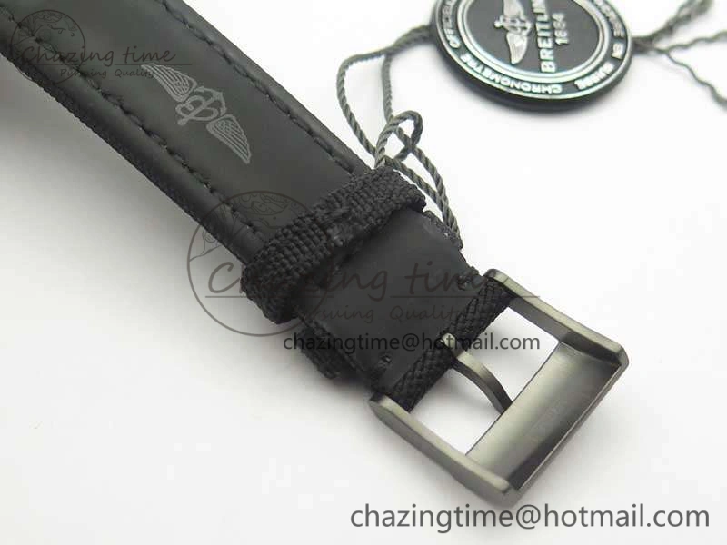Avenger Blackbird V17310 DLC GF 1:1 Best Edition Black Textured Dial On Nylon Strap A2824