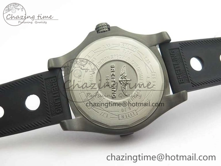 Avenger Blackbird V17311 DLC GF 1:1 Best Edition Black Dial On Rubber Strap A2824 V2