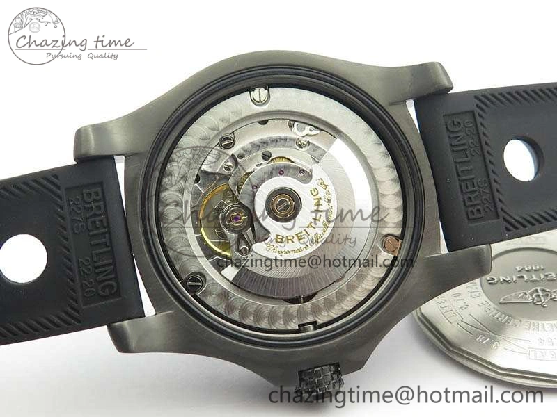 Avenger Blackbird V17311 DLC GF 1:1 Best Edition Black Dial On Rubber Strap A2824 V2