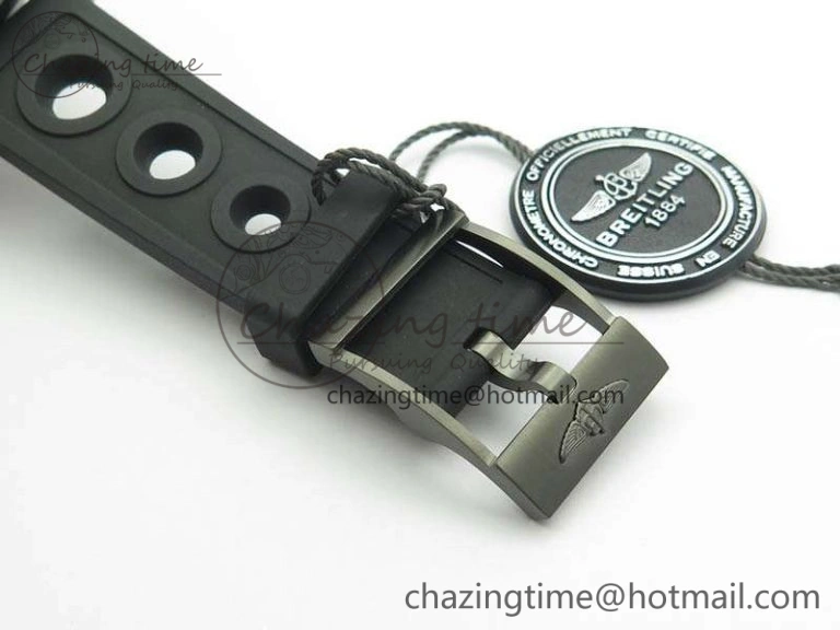 Avenger Blackbird V17311 DLC GF 1:1 Best Edition Black Dial On Rubber Strap A2824 V2
