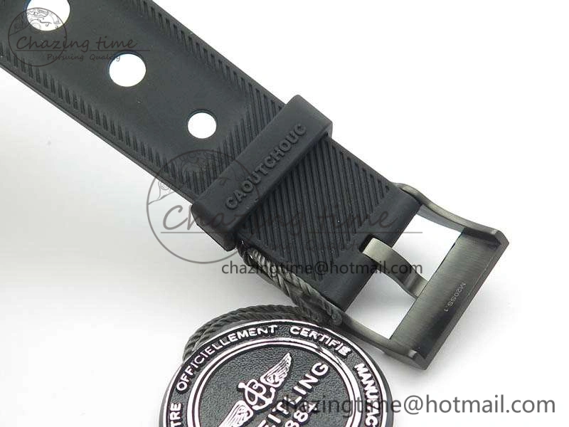 Avenger Blackbird V17311 DLC GF 1:1 Best Edition Black Dial On Rubber Strap A2824 V2