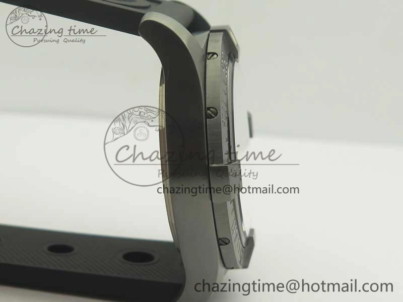Avenger Blackbird V17311 Ti DLC 1:1 Best Edition Black CF Dial on Rubber Strap A2824
