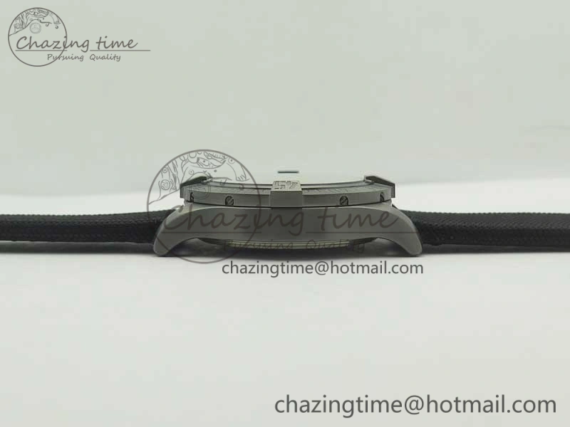 Avenger Blackbird V17311 Ti DLC 1:1 Best Edition Black Dial on Nylon Strap A2824