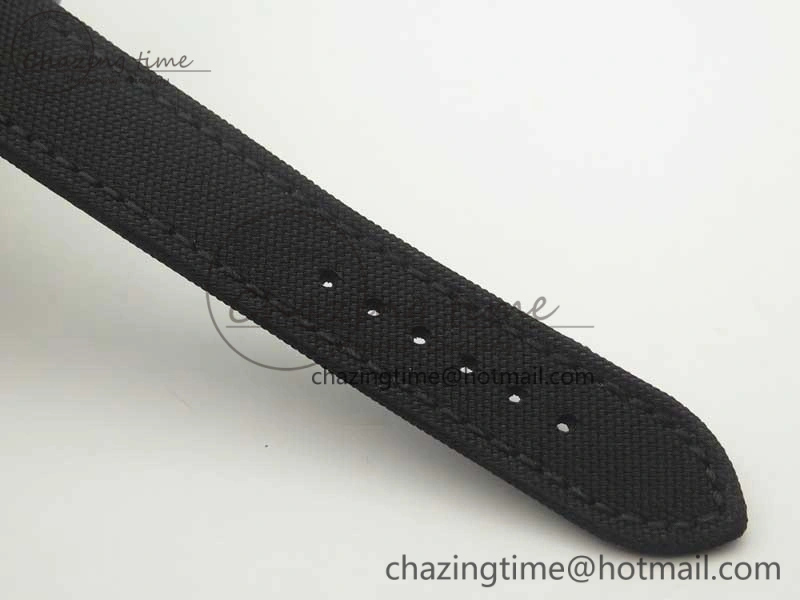 Avenger Blackbird V17311 Ti DLC 1:1 Best Edition Black Dial on Nylon Strap A2824