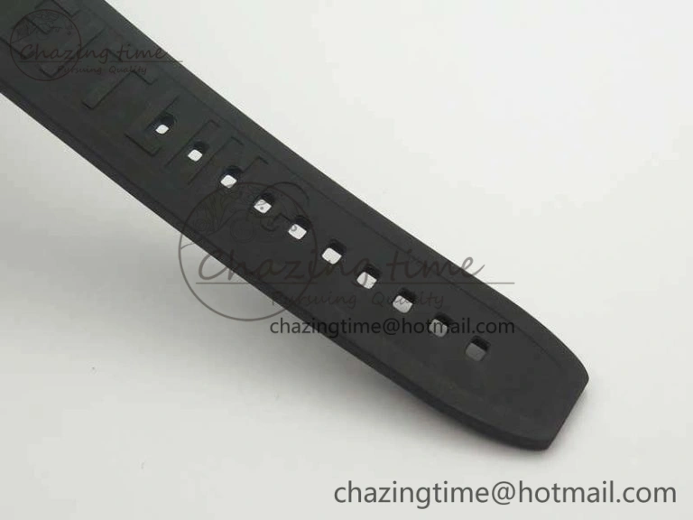 Avenger GMT A32390 SS GF 1:1 Best Edition Black Dial On Rubber Strap A2836