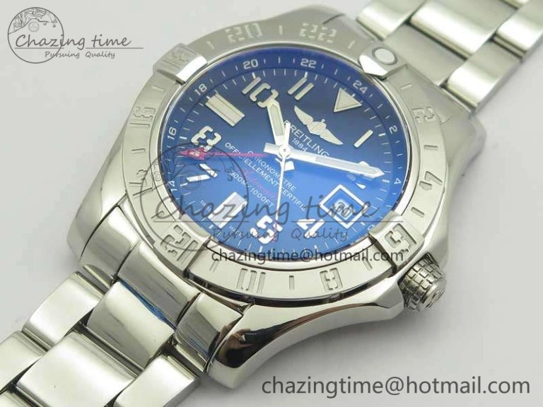 Avenger GMT A32390 SS GF 1:1 Best Edition Black Dial On SS Bracelet A2836