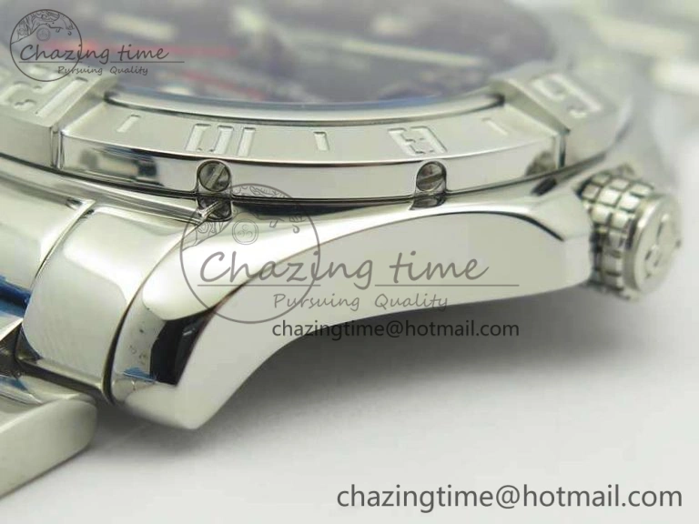 Avenger GMT A32390 SS GF 1:1 Best Edition Black Dial On SS Bracelet A2836