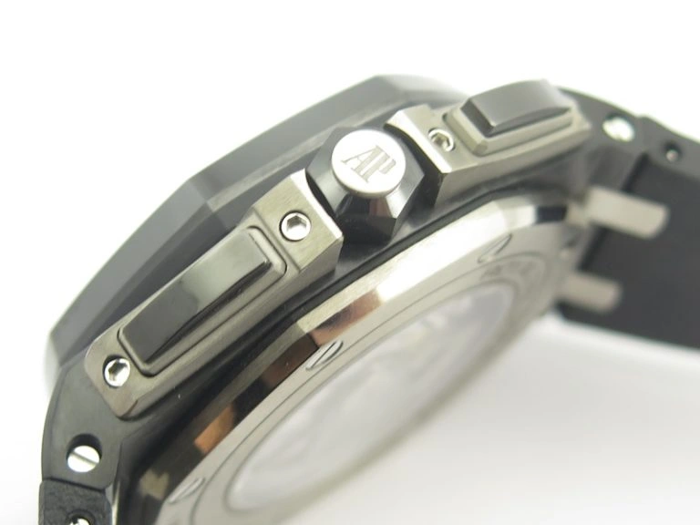 Avenger GMT DLC Black Stick Marker Textured Dial Red Inner Bezel On Leather Strap A2836