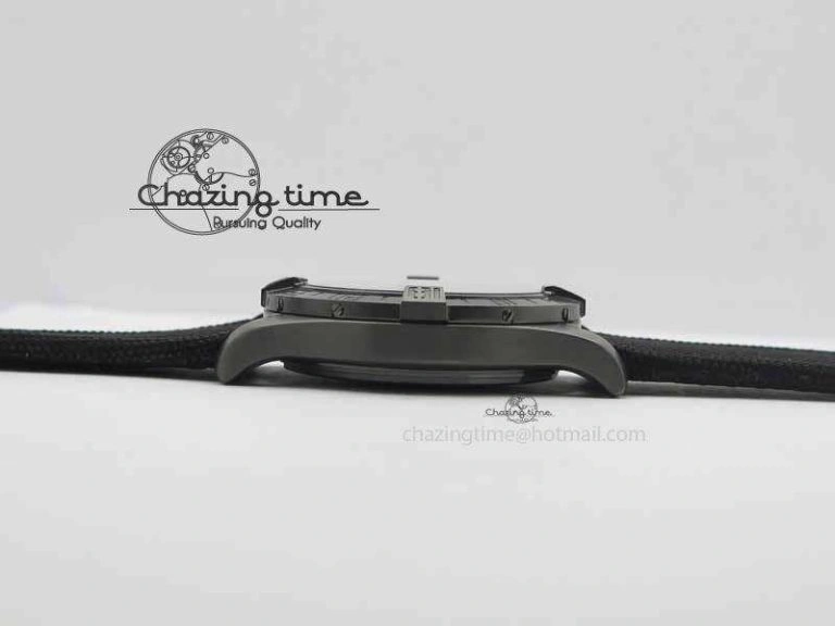 Avenger GMT DLC GF Best Edition Black Sticks Marker Dial On Nylon Strap A2836