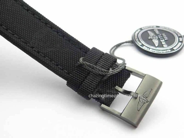 Avenger GMT DLC GF Best Edition Black Sticks Marker Dial On Nylon Strap A2836
