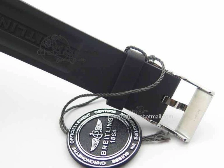 Avenger GMT SS GF 1:1 Best Edition Black Sticks Marker Dial On Rubber Strap A2836