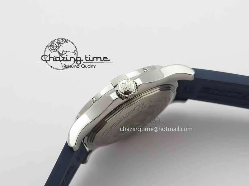 Avenger GMT SS GF 1:1 Best Edition Blue Sticks Marker Dial On Rubber Strap A2836