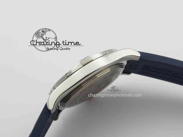 Avenger GMT SS GF 1:1 Best Edition Blue Sticks Marker Dial On Rubber Strap A2836