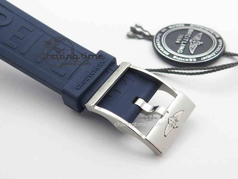 Avenger GMT SS GF 1:1 Best Edition Blue Sticks Marker Dial On Rubber Strap A2836
