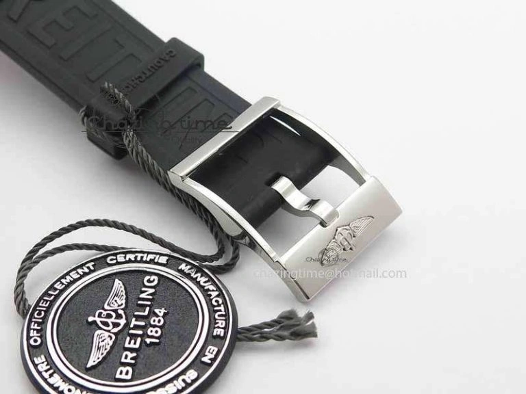 Avenger GMT SS GF 1:1 Best Edition White Sticks Marker Dial On Rubber Strap A2836