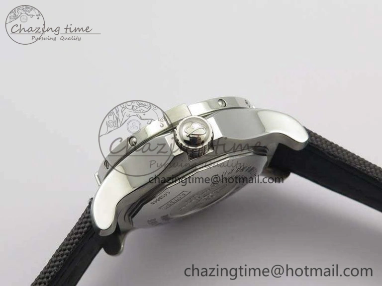 Avenger II Seawolf 350 Years SS 1:1 Best Edition Black Dial On Nylon Strap A2836