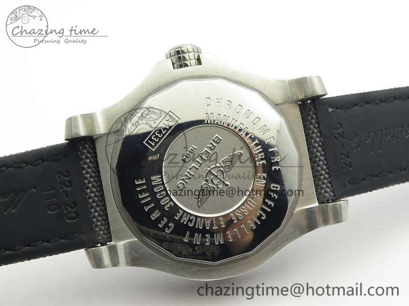 Avenger II Seawolf 350 Years SS 1:1 Best Edition Black Dial On Nylon Strap A2836
