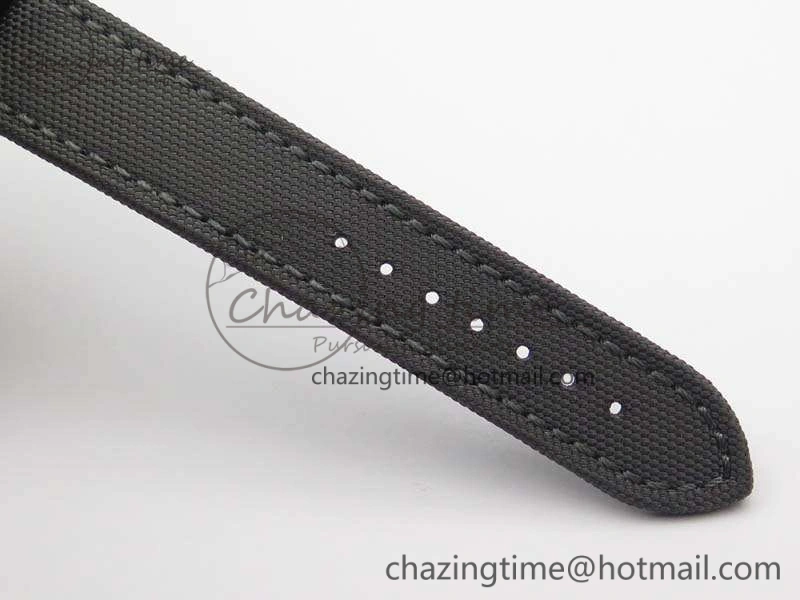 Avenger II Seawolf DLC Best Edition Black CF Dial On Nylon Strap A2836 (Free Leather Strap) V2
