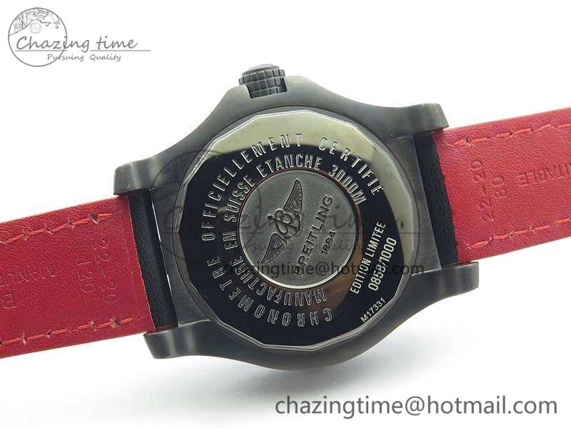 Avenger II Seawolf DLC Best Edition Black Dial On Leather Strap A2836(Free Leather Strap) V2