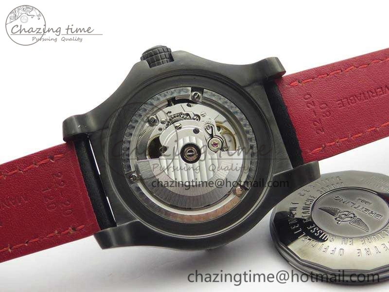 Avenger II Seawolf DLC Best Edition Black Dial On Leather Strap A2836(Free Leather Strap) V2