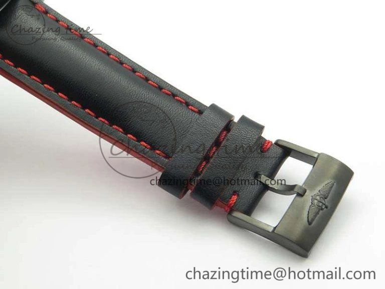 Avenger II Seawolf DLC Best Edition Black Dial On Leather Strap A2836(Free Leather Strap) V2